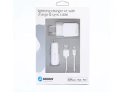 KIT Carga Lightning GOODIS GKL4766WH Branco