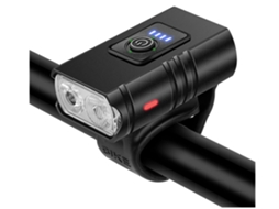Luzes De Bicicleta Recarregáveis Usb Dianteiras E Traseiras, Farol De 6 Modos Farol Traseiro De 3 Modos, Preto Yizhood