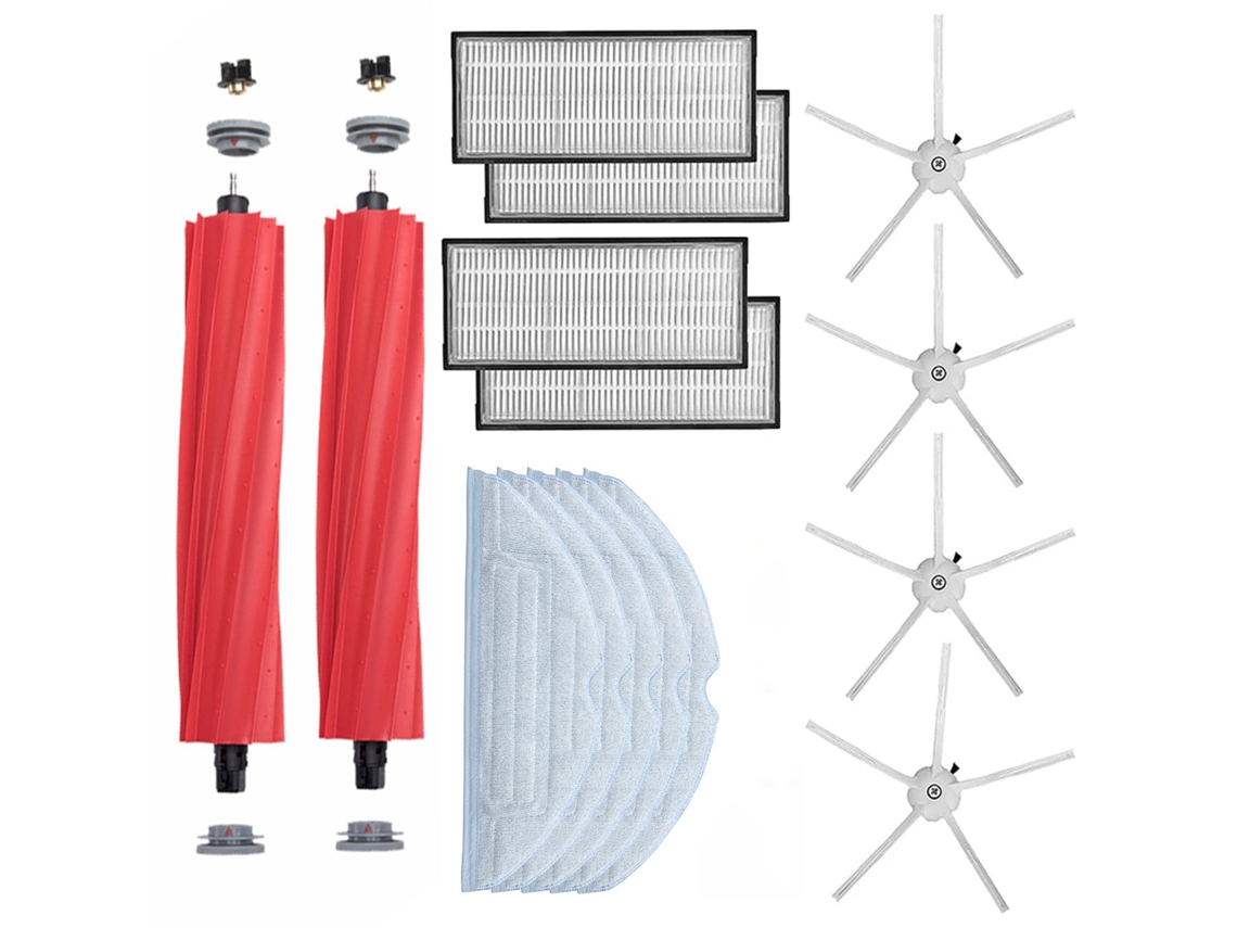 Kit de Acessórios para Xiaomi Roborock S7/ G10 BRILVIBERA (14 Peças)