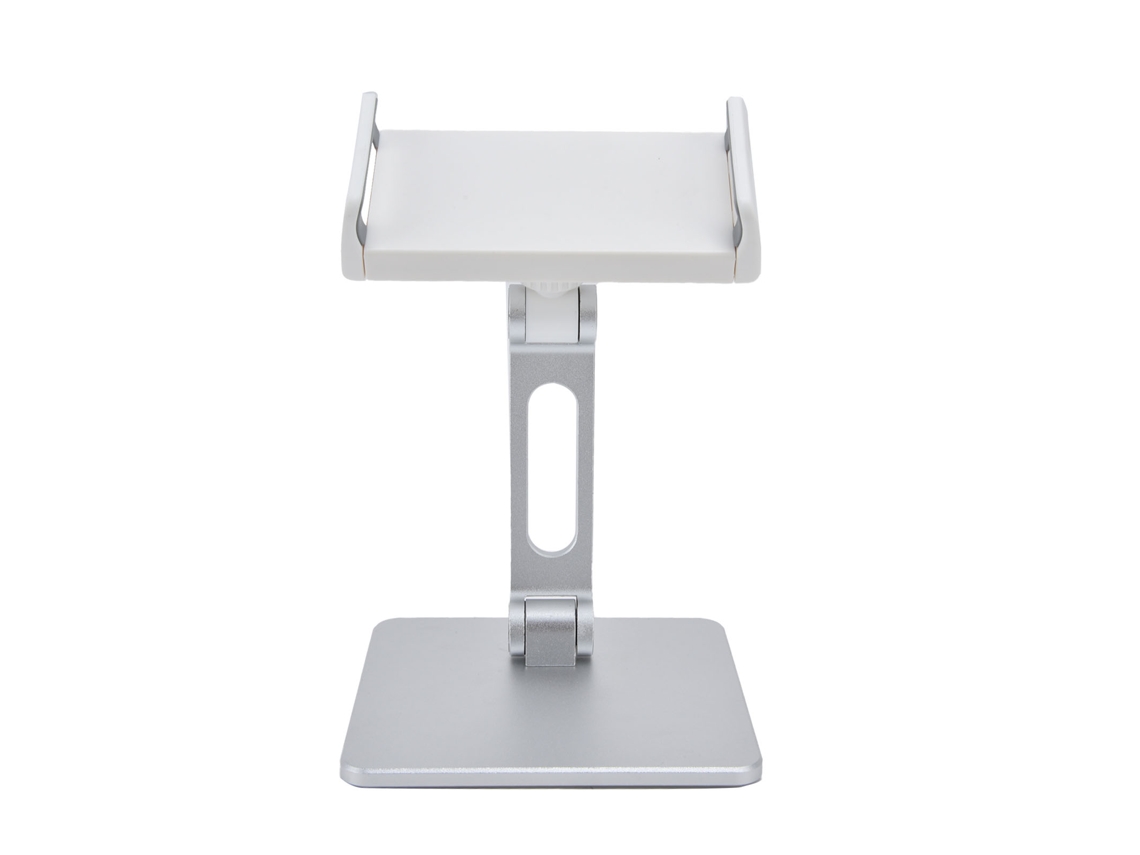 Soporte Ajustable de Aluminio para Tablet Y Celular Color Plata