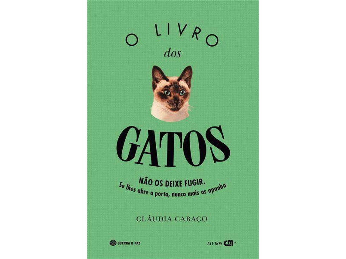 Livro O Livro dos Gatos de Cláudia Cabaço (Português do Brasil)
