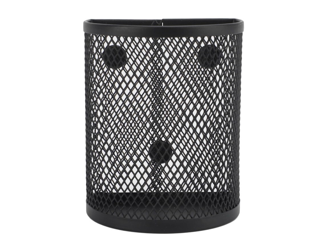 Porta Lápices Magnético Red Metal Mesh Organizador De Escritorio Nevera Pizarra 1pc