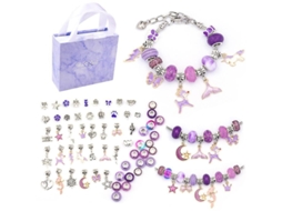 Kit de Pulseiras com Contas para Diy Infantil Pulseira Set