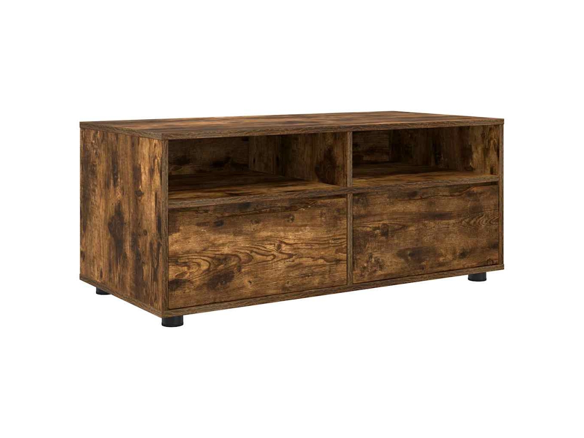 Móvel TV com Gaveta Carvalho Defumado 100x48x43 cm MAISON EXCLUSIVE