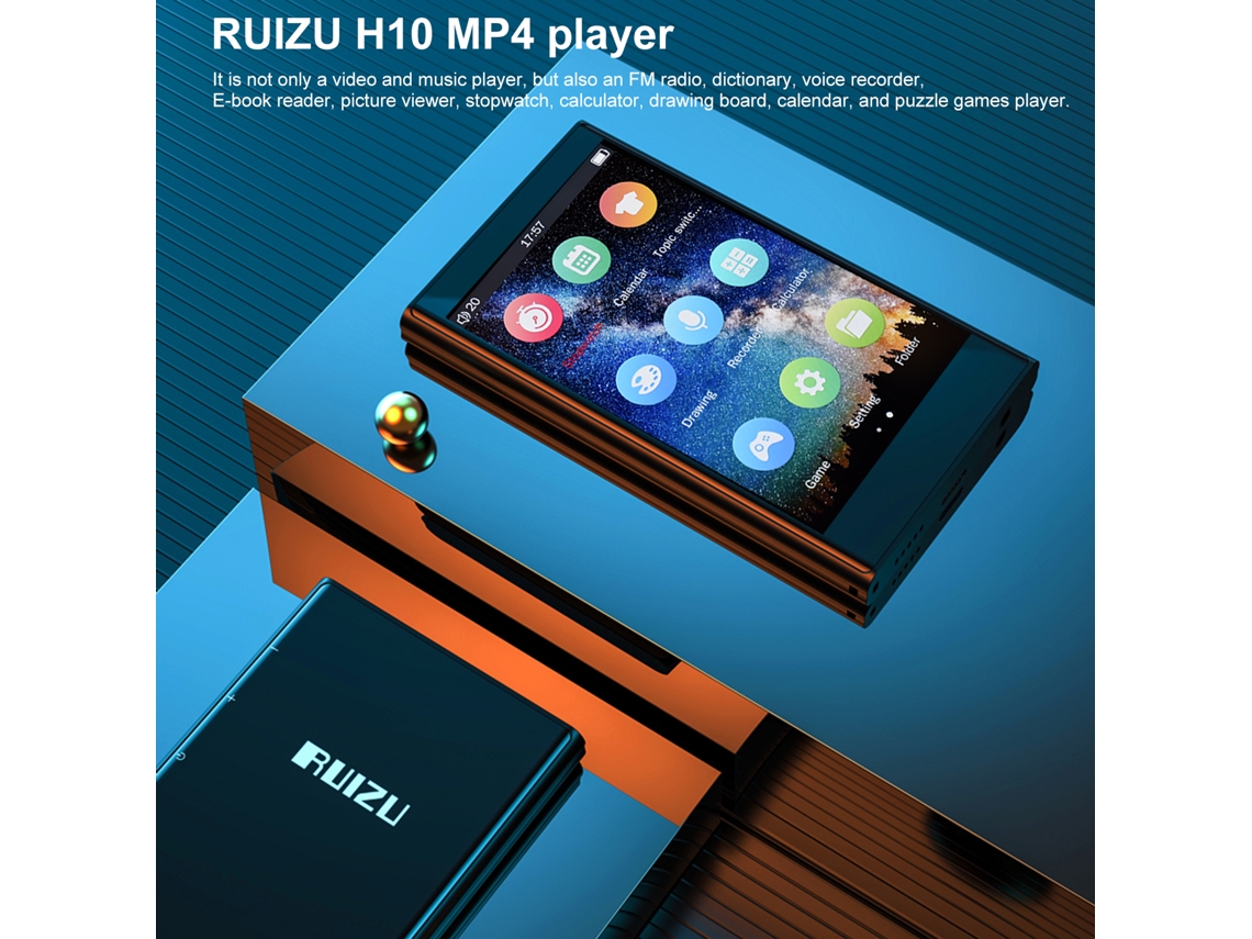 Reprodutor Mp4 LAXISCREED Bluetooth 5.0 32gb