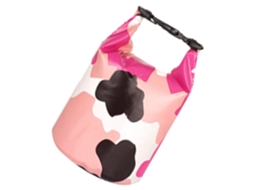 Saco Seco Impermeável Camuflagem Rosa 2l Sem Cinto