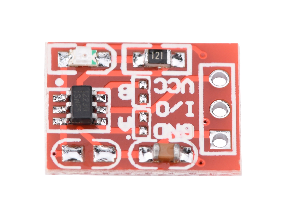 4pcs Módulos de Sensor de Toque Ttp223 Placas de Interruptor