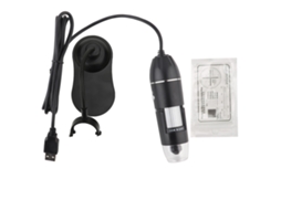 Microscópio Digital Usb Led 50x 1000x com Suporte Ajustável Alta Resolução para Observação e Manutenção