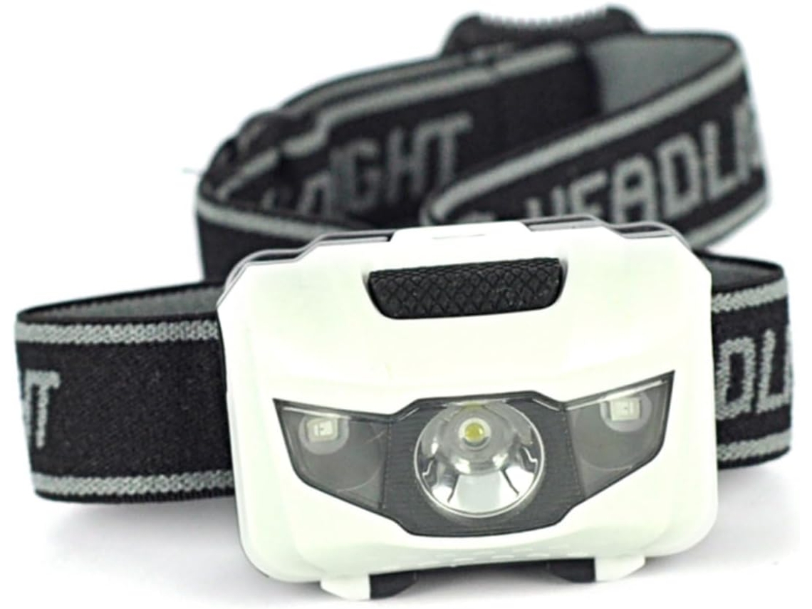 Lanterna De Cabeça Recarregável Com 120 Leds, Ideal Para Viagens, Corrida E Camping. Possui Sensor D Gokoco