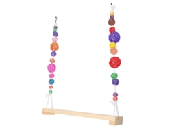 Brinquedo De Balanço Para Galinhas Palito De Madeira Suspenso Durável Brinquedo Pet Para Galinhas