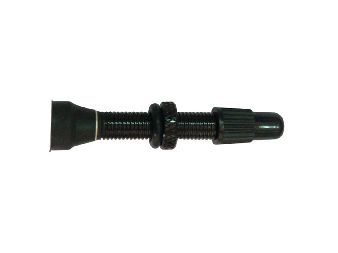 Kit de Válvula Tubeless Presta 2 Unidades Preto 44 Mmges