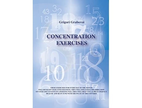 Livro Concentration Exercises de Grigori Grabovoi (Inglês)