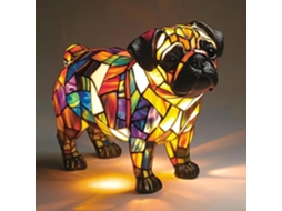Luminárias De Cachorro Coleção Noturnas Vidro Colorido Para Amantes