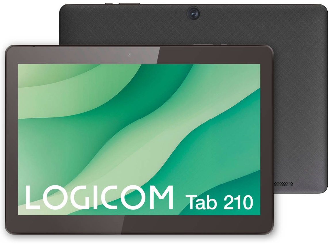 Tablet LOGICOM Tab210 (10.1'' - 4GB - RAM: 64GB - Preto)