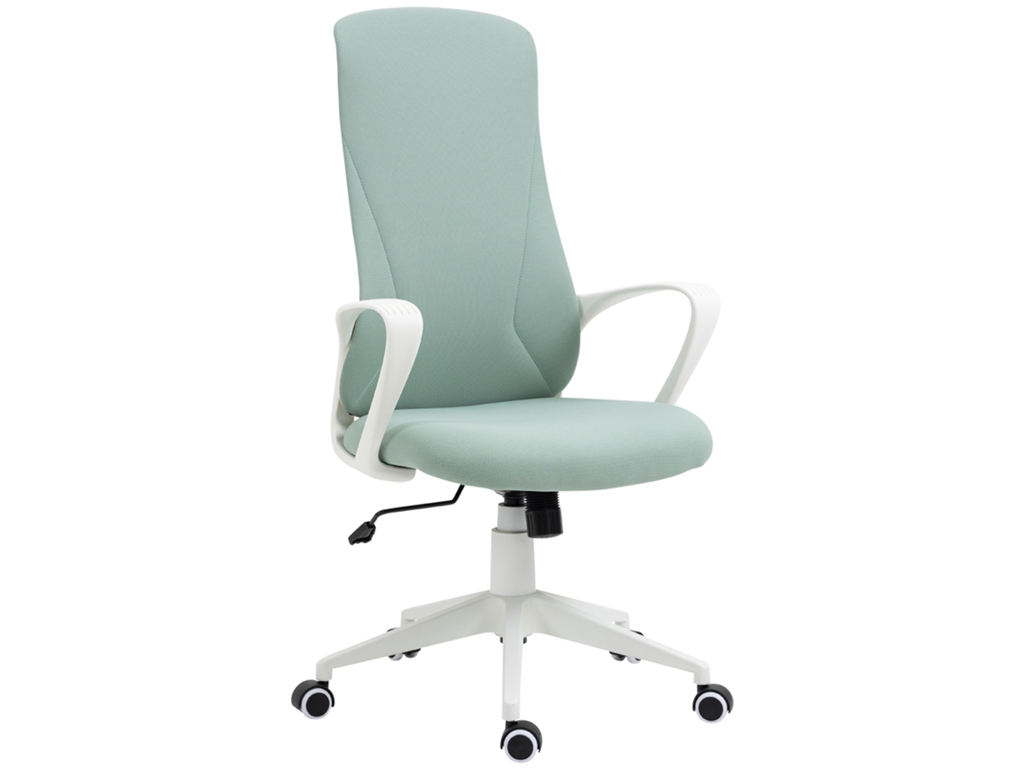 Cadeira Escritório Ergonómica Verde 62x56x110 119,5cm Encosto Alto Inclinável Altura Regulável ZIWEI STORE