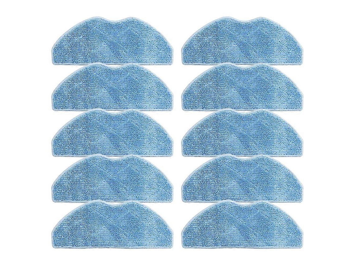 Kit Com 10 Peças À Escolha / Mais Acessórios De Reposição Para Aspirador Robô, Incluindo Panos De Limpeza E Esfregão._ptg