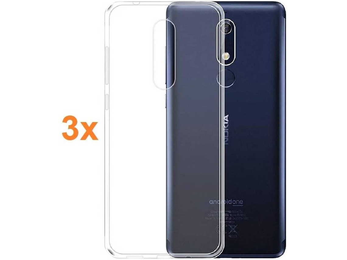 Capa Nokia 5.1 5 2018 HONGWE. Transparente