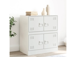 Aparador 67x39x73 cm Acero Blanco