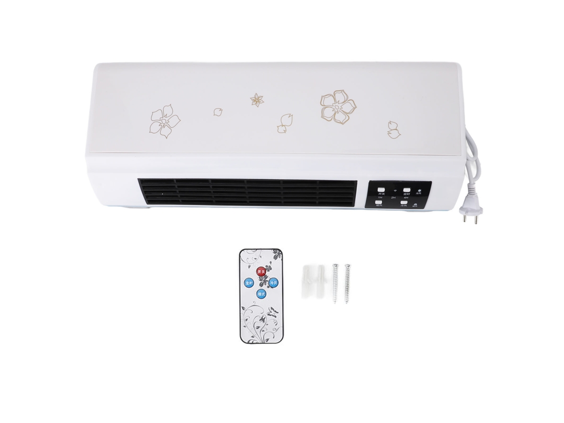 Aquecedor Elétrico Laxiscreed Montado Na Parede Com Ar Quente E Vento Natural Para Residence