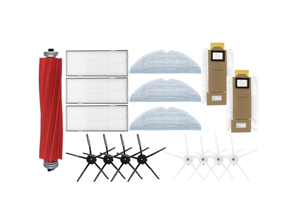 Filtro Hepa Com Escova Principal Para Aspirador De Pó Mopper S7 T7s T7plus Peças De Reposição Acessórios Brilvibera