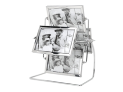 Marco De Foto Metálico Giratório Para Estúdio De Fotografia Horizontal, Tamanho 6x4 Polegadas, Decoração De Mesa