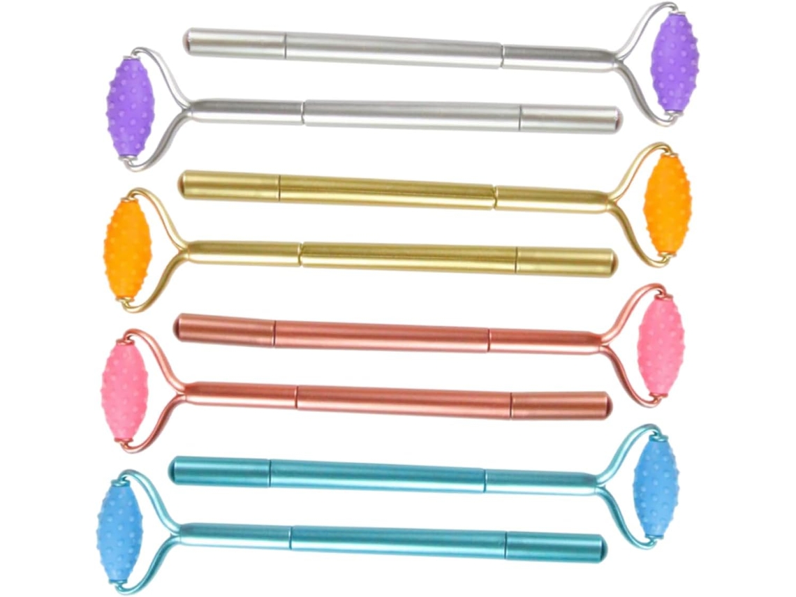 Conjunto De 8 Canetas Em Gel Para Massagem Soimiss, Feitas Plástico,