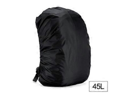 Capa De Chuva Para Mochila 35 80l, Proteção Para Escalada E Caminhadas Ao Ar Livre, Capa De Chuva À Prova Dágua Para Mochila Aquaforge (preta 45l)