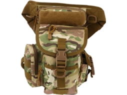 Bolsa De Perna Impermeável Em Tecido Oxford, Ideal Para Caminhadas, Camping E Atividades Ao Ar Livre, Com Bolso.