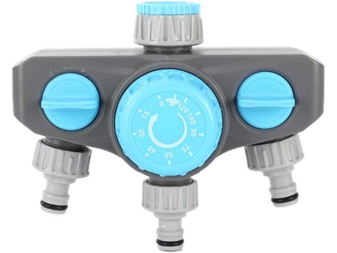 Temporizador Automático De Água Com 3 Saídas E Interruptores Válvula