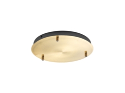 Difusor De Vidro Âmbar Para Luminárias Suspensas Acabamento Sombreado Transparente, Desenho Decorativo, Encaixe E27 D.25x21,5 Gea Luce (vidro Pequeno)