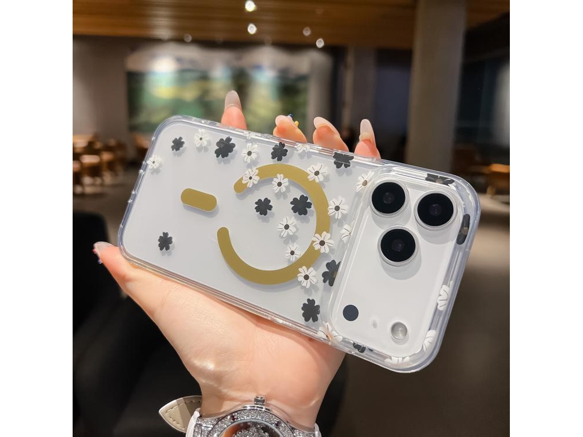 Capa Para Iphone 17 Pro Com Laminação Dupla E Imd Magsaf