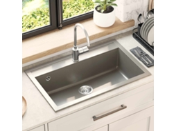 Vidaxl Pia Granito 795 X 505 Mm Cinzento