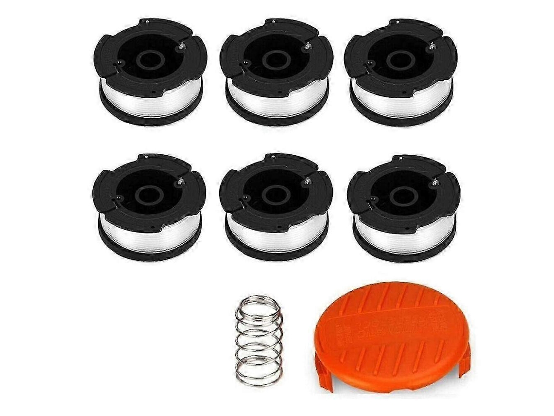 Compatível com e Bordadeiras Black+decker, Carretel de Fio e Tampa para Aparador de Grama AQUAFORGE
