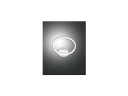 Plafon Led Moderno Giotto 18W Branco 3508-21-102 FABAS LUCE