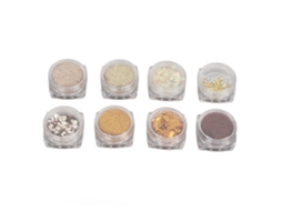 8 Peças Strass De Arte De Unhas Super Finas Brilhantes Diy Glitter Colorido Para Casa E Salão De Unhas