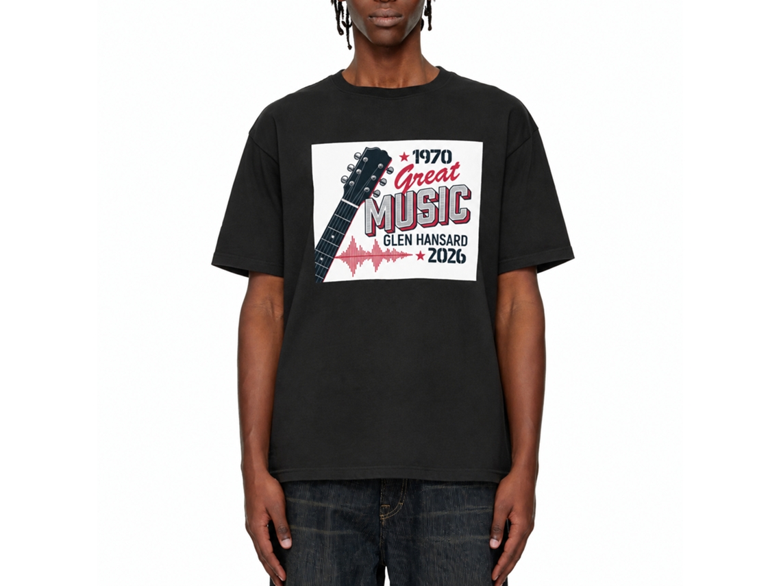 Rockinstone Glen Hansard Aug27 Ireland 1970 2026 Music Bands Sfom Musicians T-shirt Size:l