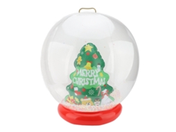 Bola Inflável de Natal com Led 60cm | S/MARCA