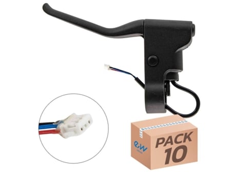 Alavanca de freio com sensor Hall sem tensionador L para Xiaomi, conector JST ZH, 10 peças, roda elétrica