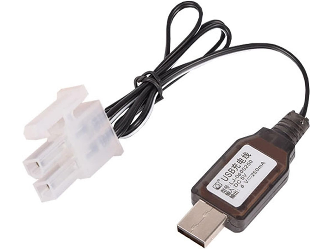 Cabo De Carregamento Rápido 7,2 V, Bateria Usb, Fonte Alimentação