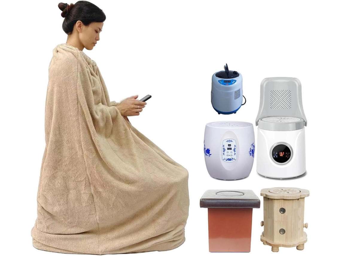 Roupão De Banho | Capa Térmica Para Sauna, Chuveiro E Viagens, Manta Térmica Unissex Confortável Gokoco