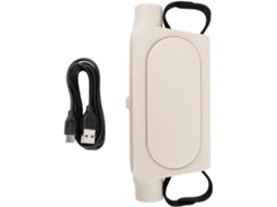 Ventilador Veicular De 3000mah Com Turbina Dupla, 3 Velocidades Para