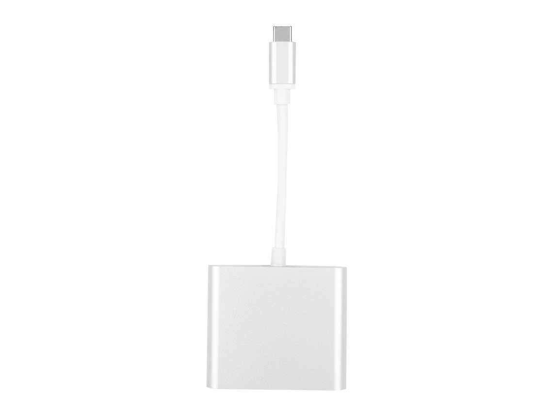 Hub Usb3.0 Type C Para Hdmi Adaptador 3 Em 1 Para Macbook Ipad Pro