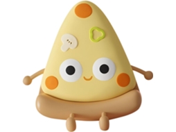 Luminária Kawaii Em Formato De Pizza, Luz Noturna Decorativa E Divertida Para Quarto, Decoração De Quarto Infantil, Ambiente Aconchegante
