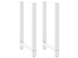 Bar Table Leg, Bar Table Legs Vidaxl Branco Aço (60 X (100-101) Cm)