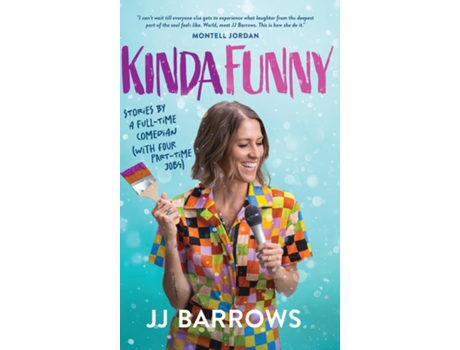 Livro KINDA FUNNY Stories by a Full-Time Comedian de JJ Barrows (Inglês)