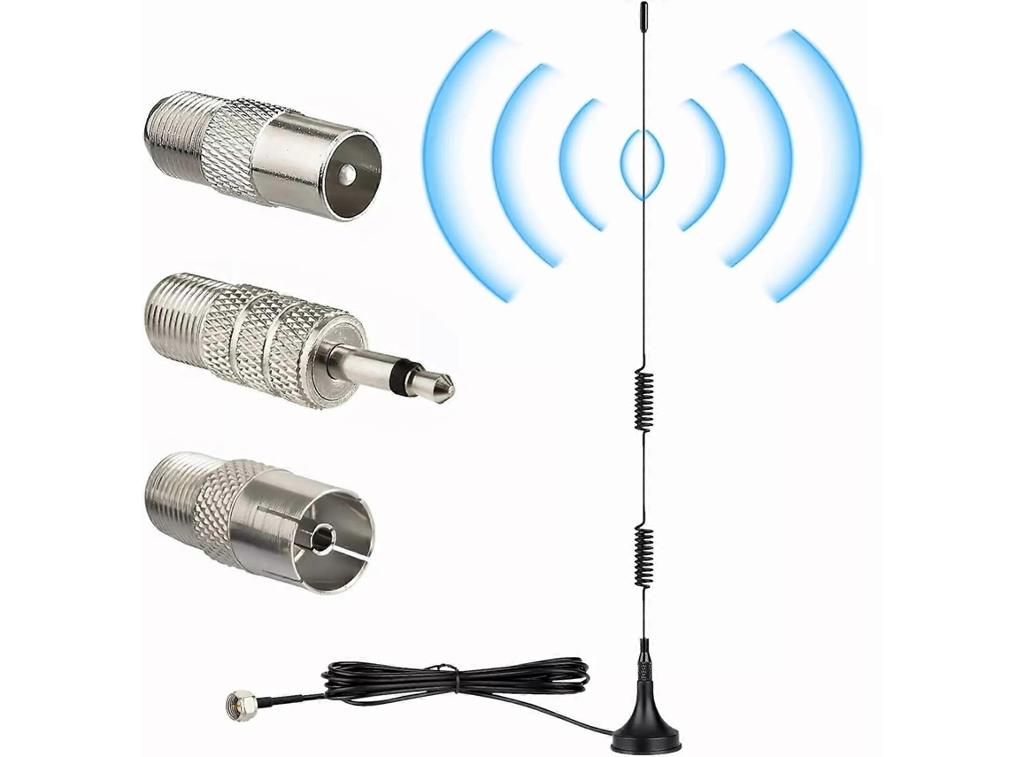 Lurelia Antena Fm/dab, 7 Dbi, 3 M, 50 Ohm, Preto