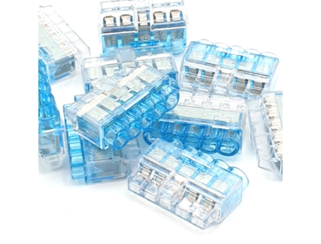 10 Unidades de Conectores de Cabo de 5 Vias Helacon Plus Mini