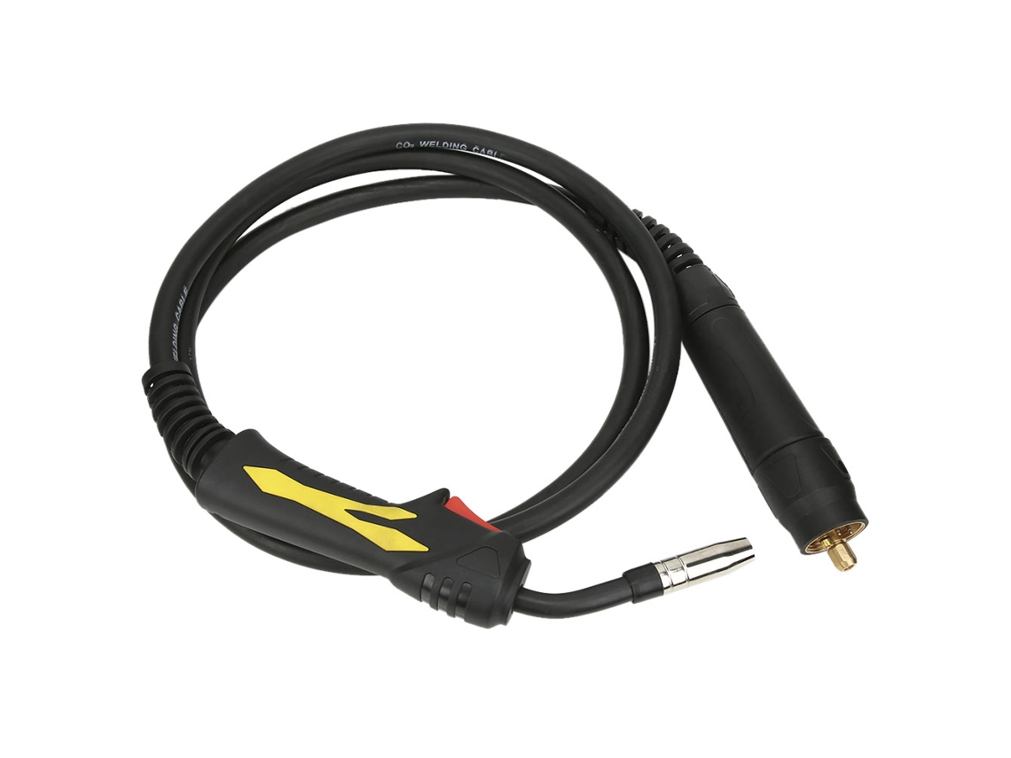 Conjunto Completo De Tocha De Soldagem Mig 15ak 3m 9.8ft Com Alça Ergonômica E Conector Euro