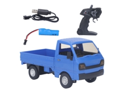 Coche Rc Crawler Camioneta Com Função De Derrape, Portas Dobles, Luz E Som Para Interior E Exterior
