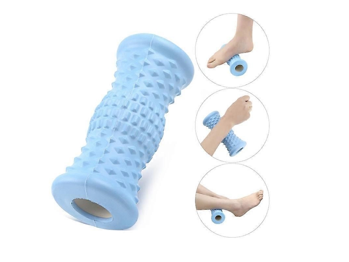 Massagem Nos Pés Com Rolo De Treino